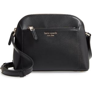 Kate Spade Louise Leather Dome Crossbody Bag